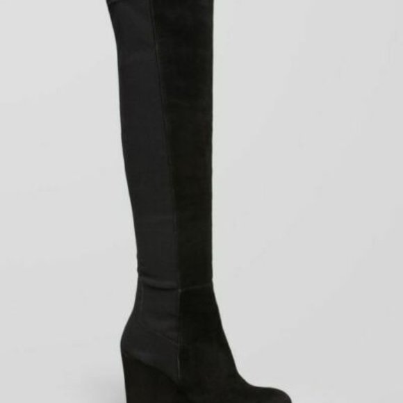 Stuart Weitzman Suede Over The Knee Boots 8,5 - Picture 2 of 2